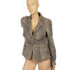 Stoer suede vintage colbert jasje maat S / M