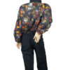 Ninety Eight by Peralp 90's vintage floral skipak maat M - Afbeelding 5