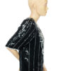 Chique 80's vintage pailletten top maat L - Afbeelding 3