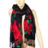 Nieuwe retro floral sjaal - Afbeelding 2