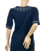 Korte vintage kaftan tuniek maat S - Afbeelding 4