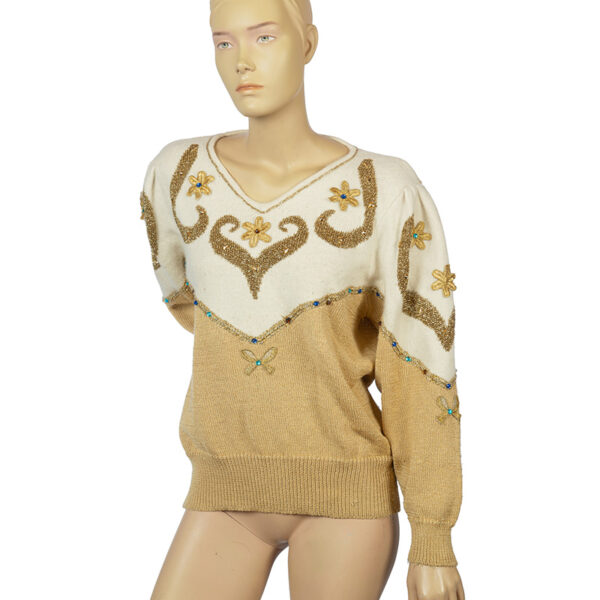 Vintage 80's trui maat M / L