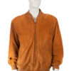 Vintage suede bomberjack maat XL - Afbeelding 5