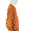 Vintage suede bomberjack maat XL - Afbeelding 3