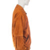 80's Vintage suede heren bomberjas maat XXL - Afbeelding 3