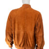 80's Vintage suede heren bomberjas maat XXL - Afbeelding 4