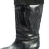 Zwarte jaren 80 vintage laarzen maat 39 - Afbeelding 2