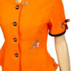Oranje vintage top maat XS / S - Afbeelding 4