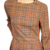 Retro jaren 60 look geruit jurkje maat XS / S - Afbeelding 3