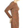 Retro jaren 60 look geruit jurkje maat XS / S - Afbeelding 4