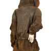 Jaren 80 suede vintage jas met capuchon maat XL - Afbeelding 6