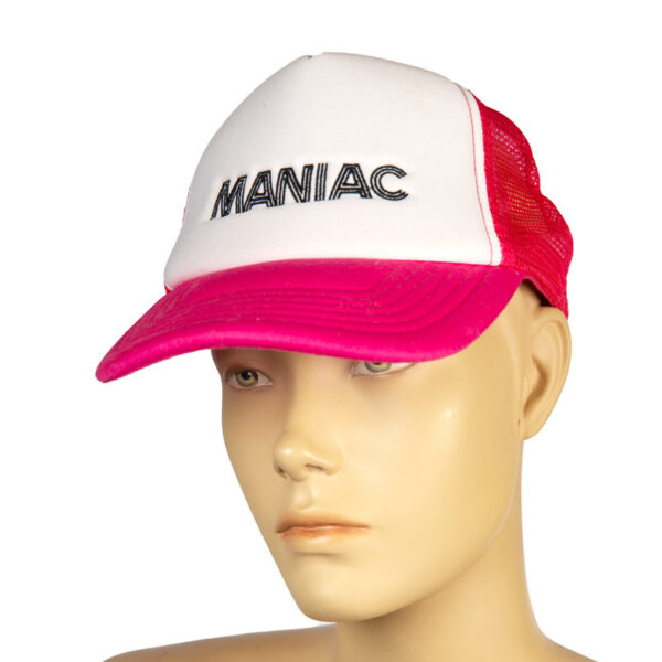 Retro truckers cap 'Maniac'